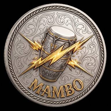 Mambo challenge coin